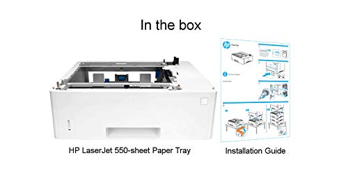 HP - Media tray / feeder - 550 sheets in 1 tray(s) - for LaserJet Enterprise M507, MFP M528, LaserJet Enterprise Flow MFP M528