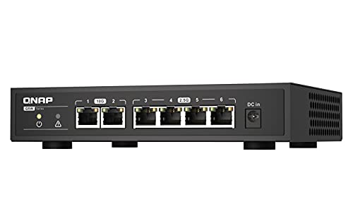 Switch 6Port Desktop 2x10Gbe 4x2.5Gbe