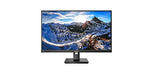 Philips P-line 279P1 - LED monitor - 27" - 3840 x 2160 4K @ 60 Hz - IPS - 350 cd/m? - 1000:1 - 4 ms - 2xHDMI, DisplayPort, USB-C - speakers - black texture