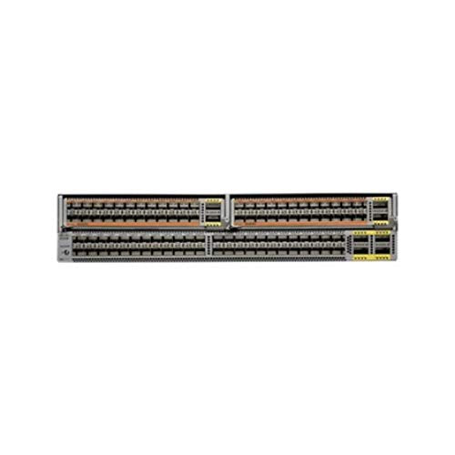 Cisco Nexus 56128P - Switch - L3 - Managed - 48 x 1 Gigabit / 10 Gigabit SFP+ + 4 x 40Gb Ethernet / FCoE QSFP+ (breakout compatible) - rack-mountable