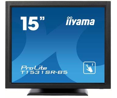 Best Value iiyama T1531SR-B5 15" ProLite Touch Screen LED Monitor - Black