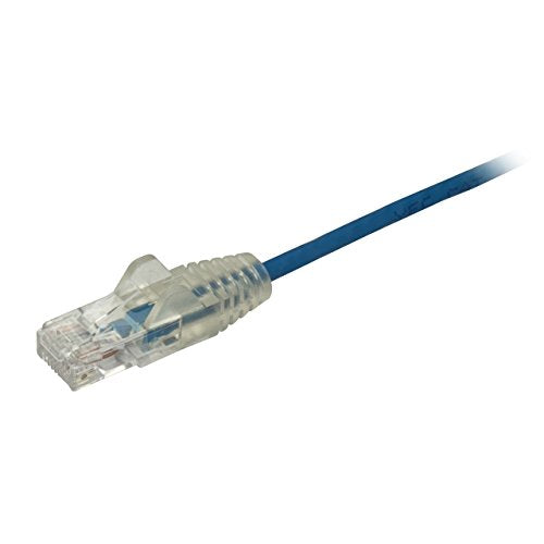 2M Blue Slim Cat6 Snagless Rj45 Cable