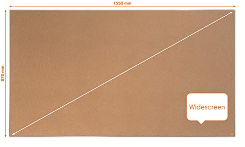 Nobo Impression Pro Widescreen Cork Board 1550X870Mm Dd