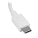 StarTech USB C to HDMI Adapter White