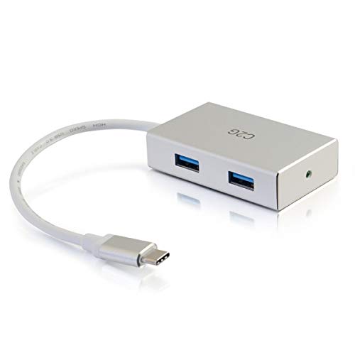 C2G USB-C Hub with 4 USB-A Ports - Hub - 4 x USB 3.1 - desktop