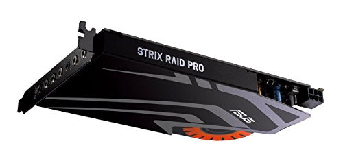 ASUS STRIX RAID PRO - Sound card - 24-bit - 192 kHz - 116 dB SNR - 7.1 - PCIe - CM6632AX