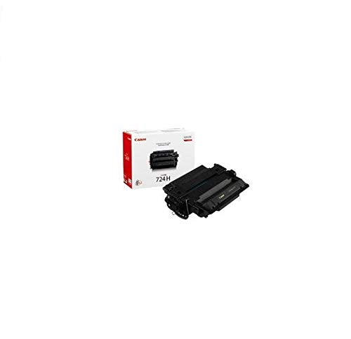 Canon 724H - 3482B002 - 1 x Black - Toner Cartridge - For imageCLASS LBP6780X, iSENSYS LBP6750dn,LBP6780x