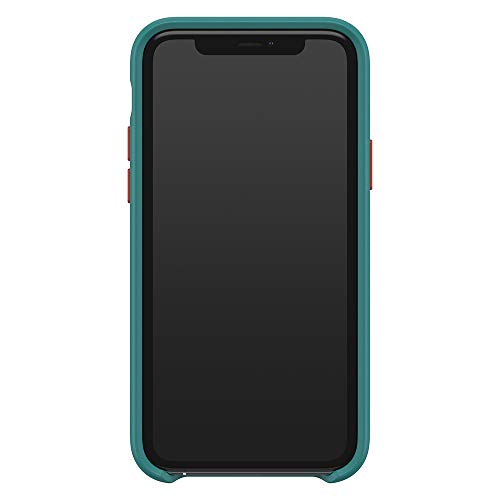 LifeProof WAKE - Back cover for mobile phone - ocean-based recycled plastic - green/orange, down under - mellow wave - for Apple iPhone 11 Pro