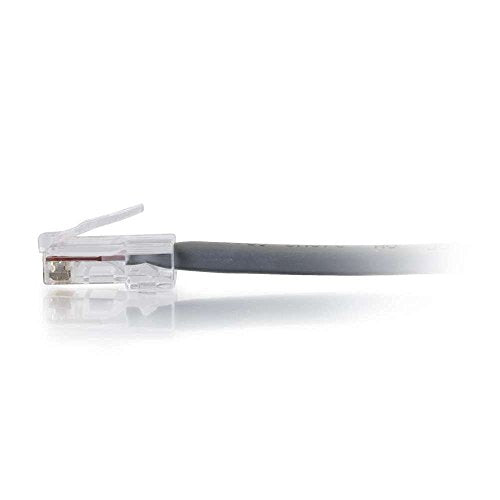 C2G Cat5e Non-Booted Unshielded (UTP) Network Patch Cable - Patch cable - RJ-45 (M) to RJ-45 (M) - 5 m - UTP - CAT 5e - stranded, uniboot - grey