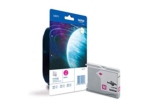 Brother LC970M - Magenta - original - ink cartridge - for Brother DCP-135C, DCP-150C, DCP-153C, DCP-157C, MFC-235C, MFC-260C