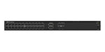 Dell EMC Networking S4128F-ON - Switch - L3 - Managed - 28 x 10 Gigabit SFP+ + 2 x 100 Gigabit QSFP28 - front to back airflow - rack-mountable - Dell Smart Value Flexi