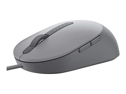 Dell MS3220 - Mouse - laser - 5 buttons - wired - USB 2.0 - titan grey - with 3 years Advanced Exchange Service - for Latitude 3120, 5320, 54XX, 5520, 7320, 7420, 7520, 9420 2-in-1