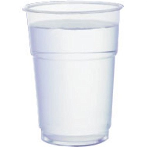 Best Value Plastico AP200-10 Tumbler Flex-Glass, 1/2 pint Stamped to Line (Pack of 1000)