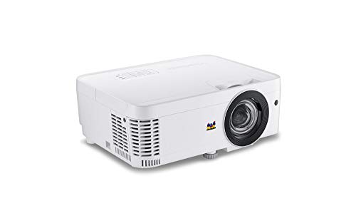 Viewsonic PS600W - DLP projector - 3D - 3500 ANSI lumens - WXGA (1280 x 800) - 16:10 - 720p - short-throw fixed lens