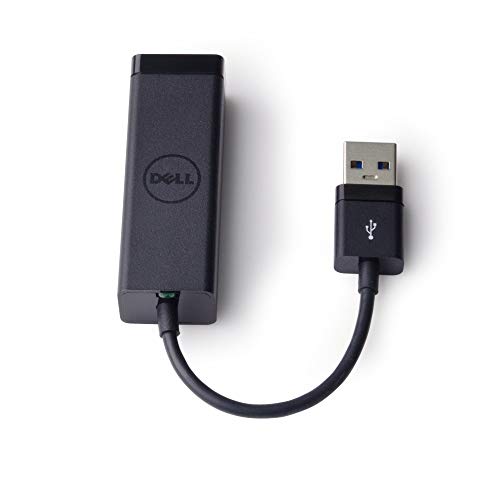 Dell - Network adapter - SuperSpeed USB 3.0 - Gigabit Ethernet x 1 - for Chromebook 13 7310, Inspiron 13 73XX, Latitude 12, Venue 5830, Vostro 5459, XPS 15 *Same as 470-ABBT*