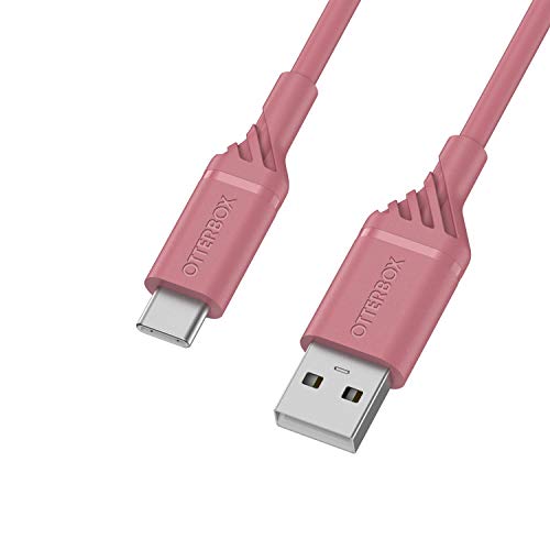 OtterBox Standard - USB cable - USB-C (M) to USB (M) - 1 m - mauve rose