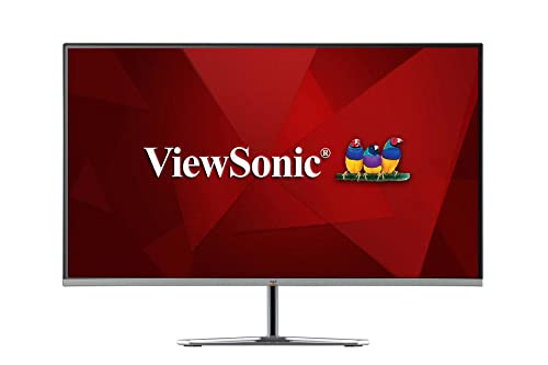 Viewsonic VX2476-SMH - LED monitor - 24" (23.8" viewable) - 1920 x 1080 Full HD (1080p) @ 75 Hz - IPS - 250 cd/m? - 1000:1 - 4 ms - HDMI, VGA - speakers