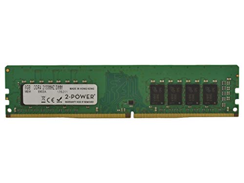 2-Power - DDR4 - module - 8 GB - DIMM 288-pin - 2133 MHz / PC4-17000 - CL15 - 1.2 V - unbuffered - non-ECC