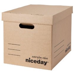 Best Value Niceday Economy Archive Boxes- Internal dimensions 290H x 284W x 383D mm