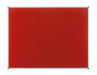 Best Value Nobo Elipse Noticeboard Felt with Aluminium Frame Red (1200 x 900 mm)