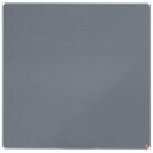 Nobo Premium Plus Grey Felt Notice Board 1200X1200Mm Dd