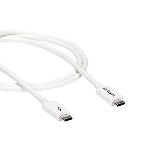 StarTech 1m Thunderbolt 3 Cable 20Gbps White