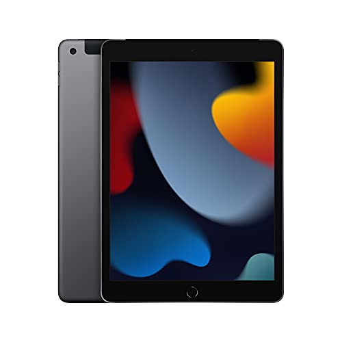 Apple 10.2-inch iPad Wi-Fi + Cellular - 9th generation - tablet - 64 GB - 10.2" IPS (2160 x 1620) - 3G, 4G - LTE - space grey