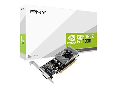 PNY GeForce GT 1030 - Graphics card - GF GT 1030 - 2 GB GDDR5 - PCIe 3.0 x4 low profile - DVI, HDMI