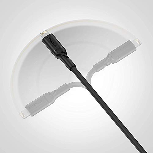 OtterBox Standard - Lightning cable - Lightning male to USB-C male - 2 m - black shimmer - USB Power Delivery (60W) - for Apple iPad/iPhone/iPod (Lightning)