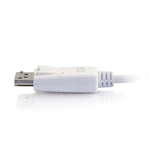 C2G 0.9m (3ft) USB C to DisplayPort Adapter Cable White - 4K Audio / Video Adapter - External video adapter - USB-C - DisplayPort - white