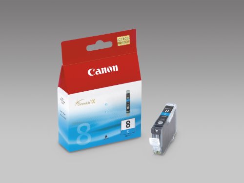 Best Value Canon No 8 Cyan Ink Cartridge (Chromalife 100 Ink, CLI-8C )