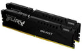 Kingstn FURY Beast DDR5 32GB (2x16GB) 5200MHz CL40 DIMM Desktop Gaming Memory Kit of 2 - KF552C40BBK2-32