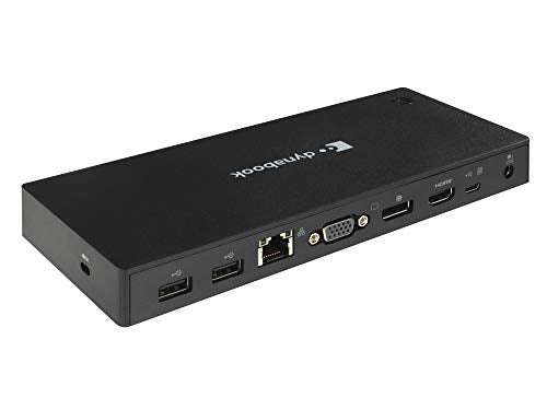 Dynabook USB-C Dock - Docking station - USB-C - VGA, HDMI, DP - GigE - 100 Watt - United Kingdom, Europe - for PortÚgÚ A30, X20, X20W, X30, X30T, Satellite Pro A50, L50, R50, Tecra A40, A50, X40, X50