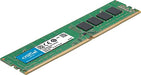 Crucial - DDR4 - kit - 8 GB: 2 x 4 GB - DIMM 288-pin - 2666 MHz / PC4-21300 - CL19 - 1.2 V - unbuffered - non-ECC