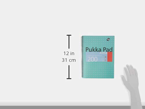 Best Value Pukka Pads A4 Metallic Jotta Wirebound Notebook (Pack of 3)