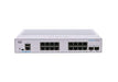 Cisco Business 350 Series 350-16T-2G - Switch - L3 - Managed - 16 x 10/100/1000 + 2 x Gigabit SFP - rack-mountable