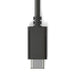 C2G 2m Thunderbolt 3 Cable (20Gbps) - Thunderbolt Cable 4K - Black - Thunderbolt cable - USB-C (M) to USB-C (M) - Thunderbolt 3 - 30 V - 2 m - 4K support - black