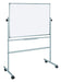 Best Value Bi-Silque QR0303Rotating Convenient Mobile Whiteboard, Hinged on both sides