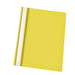 Best Value Esselte 56281 Lightweight Plastic Report A4 Flat File Clear Front - Yellow, Pack of 25