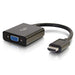 C2G HDMI to VGA Adapter Converter Dongle - Video converter - HDMI - HDMI, VGA - black