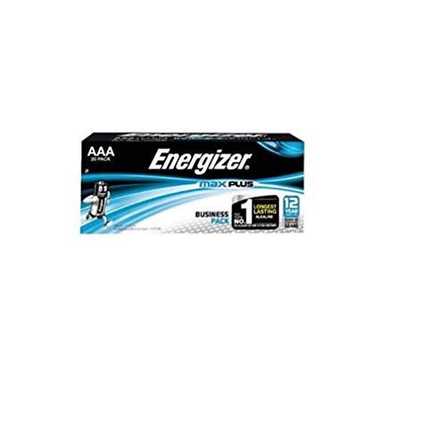 Best Value Energizer Max Plus AAA Alkaline Batteries - Pack of 20