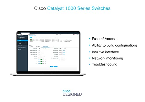 Cisco Catalyst 1000-24FP-4G-L - Switch - Managed - 24 x 10/100/1000 (PoE+) + 4 x Gigabit SFP (uplink) - rack-mountable - PoE+ (370 W)