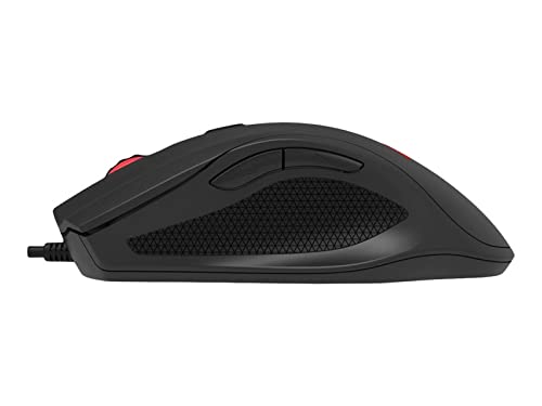 AOC Gaming GM200 - Mouse - ergonomic - right-handed - optical - 6 buttons - wired - USB 2.0