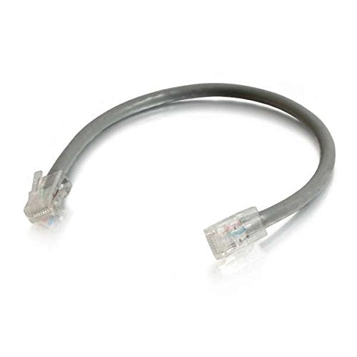 C2G Cat5e Non-Booted Unshielded (UTP) Network Patch Cable - Patch cable - RJ-45 (M) to RJ-45 (M) - 30 m - UTP - CAT 5e - stranded, uniboot - grey