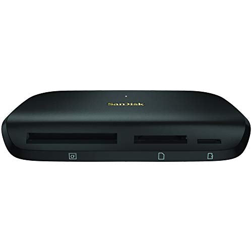 SanDisk ImageMate PRO - Card reader (SD, CF, microSD, SDHC, microSDHC, SDXC, microSDXC, SDHC UHS-I, SDXC UHS-I, SDHC UHS-II, SDHC UHS-II) - USB 3.0/USB-C