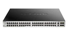 D-Link DGS 3130-54PS - Switch - L3 Lite - Managed - 48 x 10/100/1000 (PoE) + 2 x 10 Gigabit Ethernet + 4 x 10 Gigabit SFP+ (370 W)