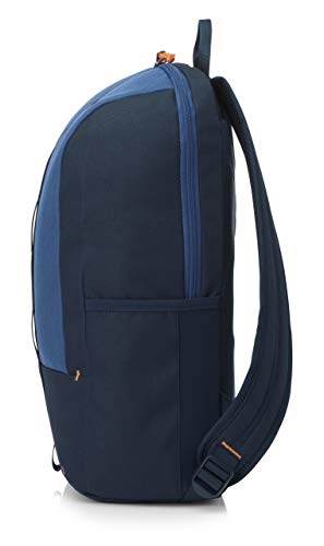 HP Commuter - Notebook carrying backpack - 15.6" - blue - for OMEN by HP 15, HP 14, 14s, 15, 15s, Chromebook 14, 14a, 15, Chromebook x2, x360, ENVY 13, ENVY x360 13, Pavilion 13, 14, 15, Pavilion Gaming 15, Pavilion x360 13, 14, 15, Spectre Folio 13, Spectre x360 13, 14, 15, Stream 11, 14, x360 13, 14, 15