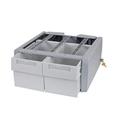 Ergotron StyleView SV43/44 Series Supplemental Double Tall - Mounting component (2 drawers module) - lockable - medical - grey, white - cart mountable