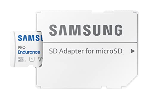 Samsung PRO Endurance 32GB Class 10 MicroSDHC Memory Card and Adapter