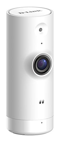 Best Value D-Link DCS-8000LH/B Mini Indoor IP Security Camera, 720p HD, Wi-Fi Connection, Cloud recording, Sound & Motion Detection, Day & Night Vision, Alexa and Google Assistant Compatible - UK Version